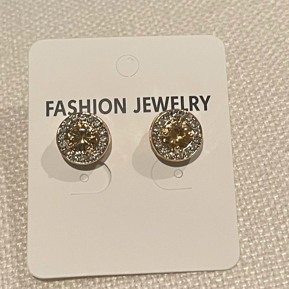 Gold earrings - Picture 3 of 5